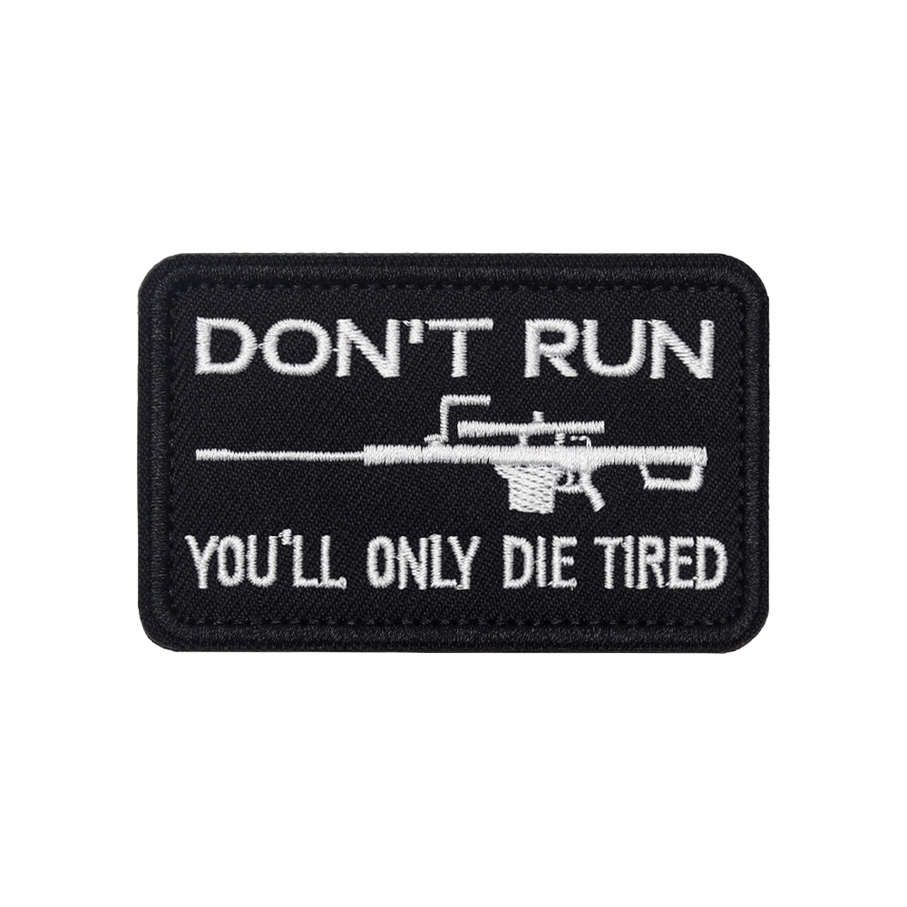 Urban Backpack Tactical - DON'T RUN Fun Meme, тактическая моральная