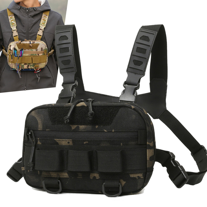 Rucksack Military Style - Тактический нагрудный рюкзак, комплект для кемпинга,