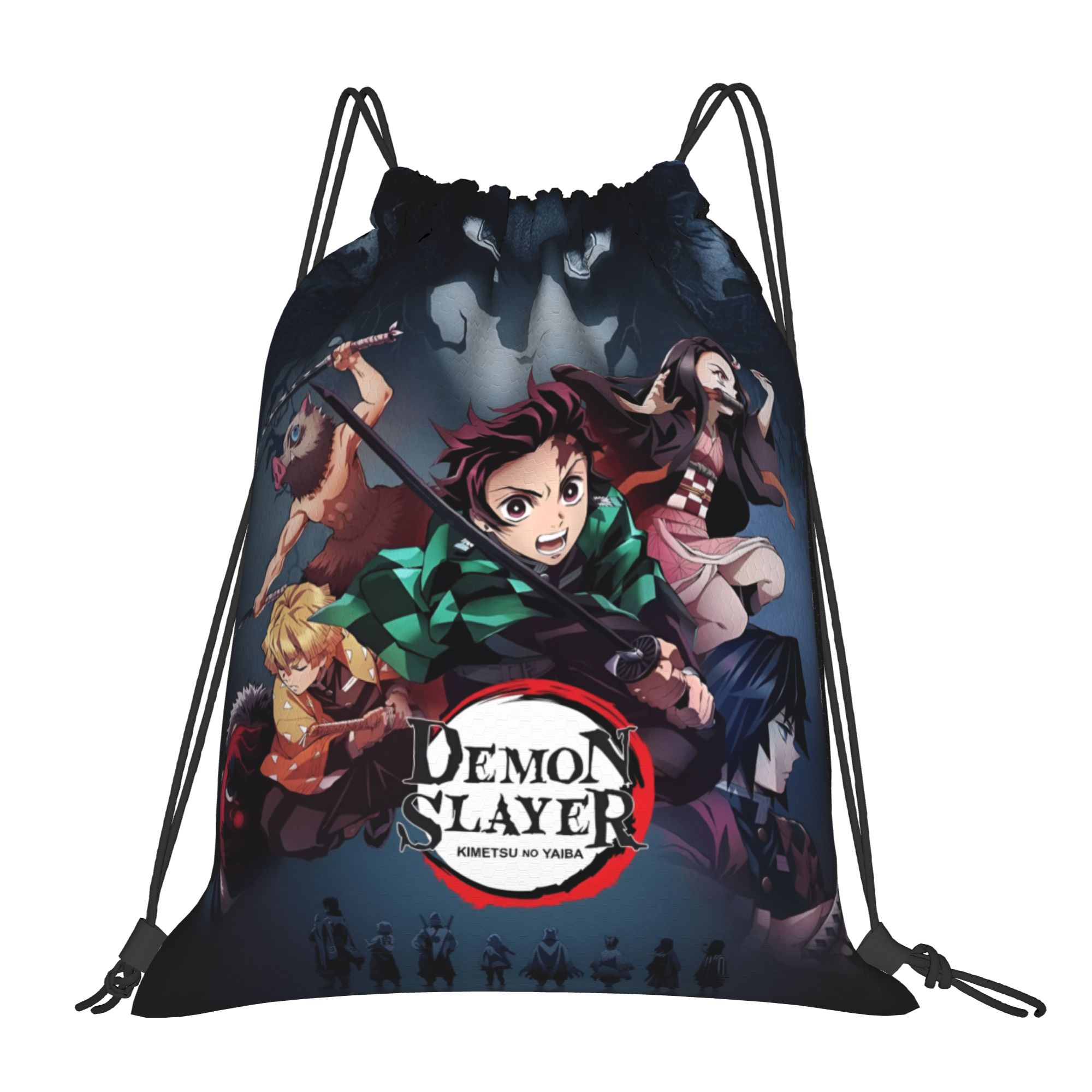 Drawstring Gym Bag - Рюкзак-мешок Custom D-Demons Slayers на шнурке