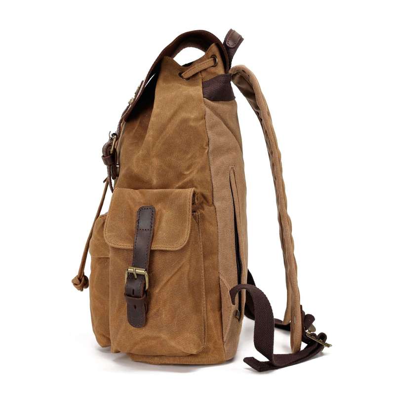 Новый мужской рюкзак из холщов – обзор и цена Canvas Backpack Casual