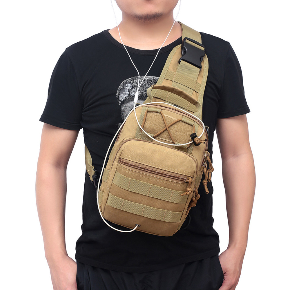 Мужская сумка-слинг через плеч – обзор и цена Rucksack Military Style