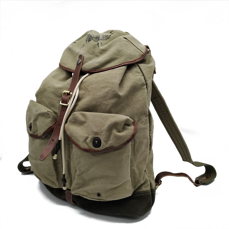 Ретро-рюкзак для активного отд – обзор и цена Canvas Backpack Casual